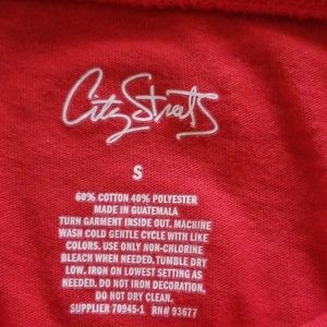 City Streets Tops - Red T Shirt City Streets Tops - Red T Shirt